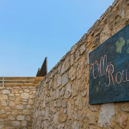 Villa Family Rousa In Rethymno With Pool, Bbq And Kids Area