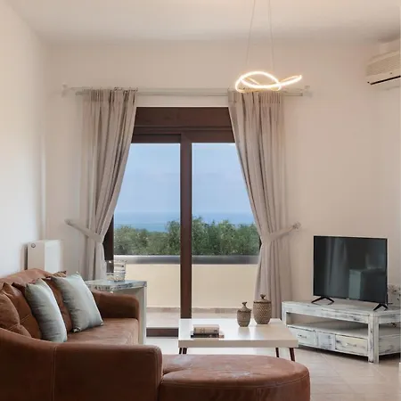 Family Rousa In Rethymno With Pool, Bbq And Kids Area Villa