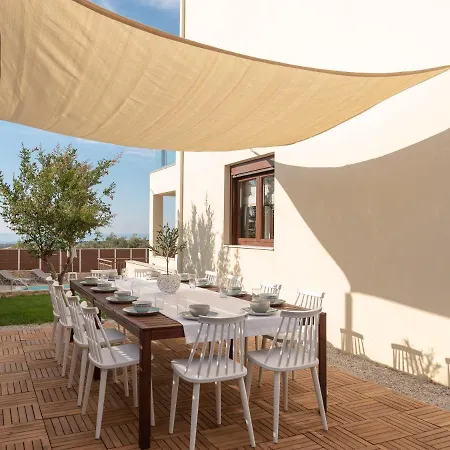 Villa Family Rousa In Rethymno With Pool, Bbq And Kids Area Loutra (Crete)
