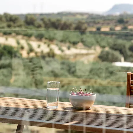 Villa Family Rousa In Rethymno With Pool, Bbq And Kids Area *