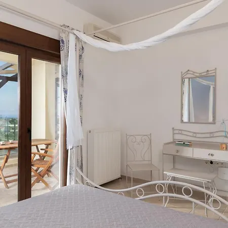 Family Rousa In Rethymno With Pool, Bbq And Kids Area Loutra (Crete)