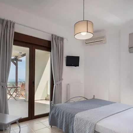 Villa Family Rousa In Rethymno With Pool, Bbq And Kids Area Loutra (Crete)