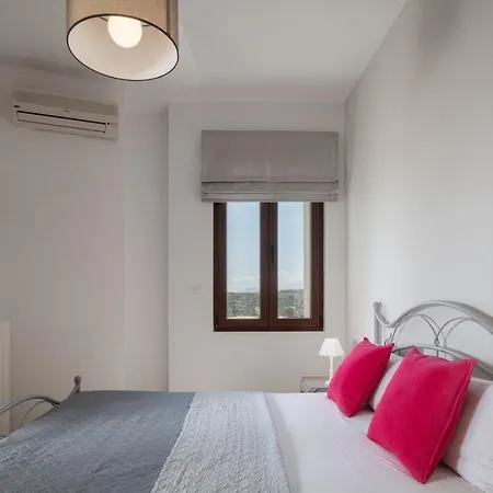 Family Rousa In Rethymno With Pool, Bbq And Kids Area Loutra (Crete)