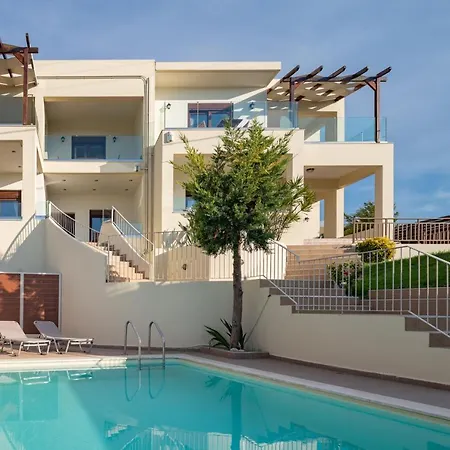 Family Rousa In Rethymno With Pool, Bbq And Kids Area * Loutra (Crete)