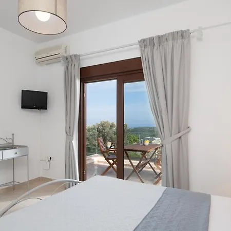 Family Rousa In Rethymno With Pool, Bbq And Kids Area Loutra (Crete)